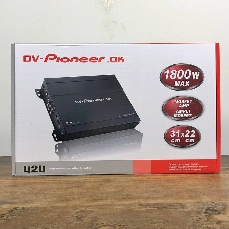Усилитель пионер 1800w 4 канальный схема подключения